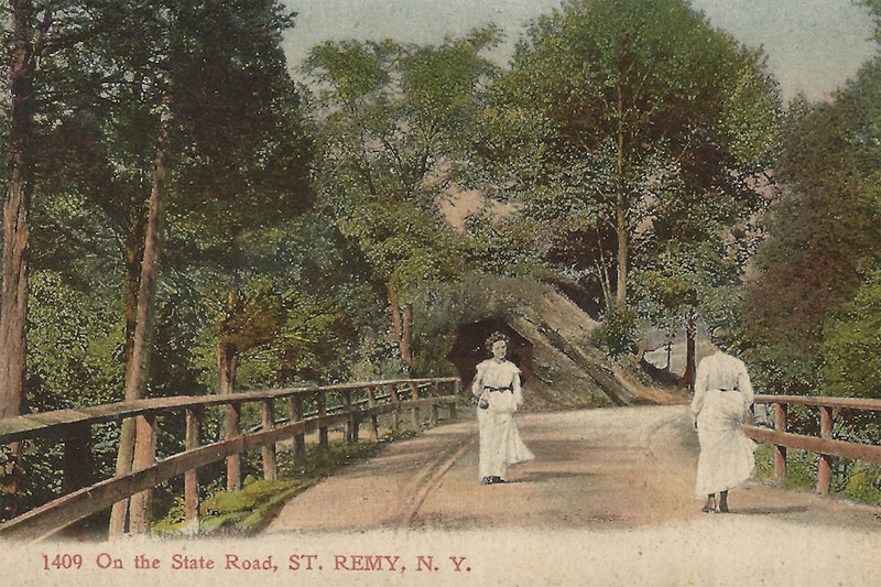 On the State Road, ST. REMY, N.Y.