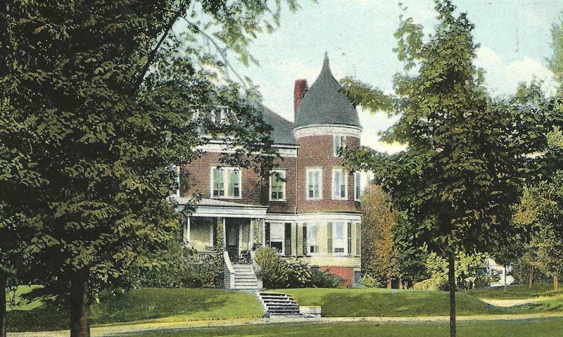 Residence of principal of State Normal School, New Paltz, NY