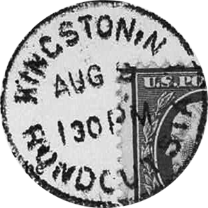 Kingston-Rondout postmark