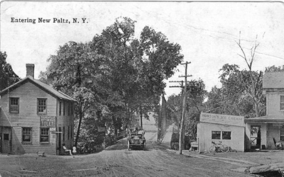 Wallkill River bridge at the west end of Main Street, New Paltz