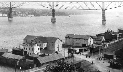 Highland Landing 1912. Photo Town of Lloyd Historian's collection