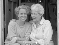 Doris McClintock Hubbard and daughter Barbara