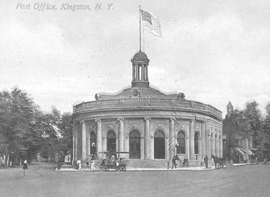 Kingston: Kingston Post Office, circa 1910, demolished to make way for a fast food restaurant.