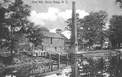 Grist Mill postcard