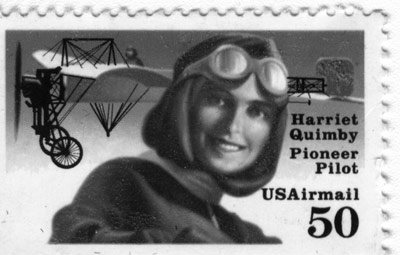 Harriet Quimby stamp
