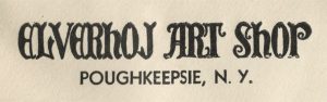 Envelope logo for the above–mentioned shop in Poughkeepsie